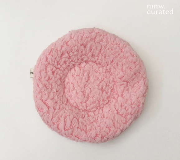 Round Furry Coaster by Mnw.curated