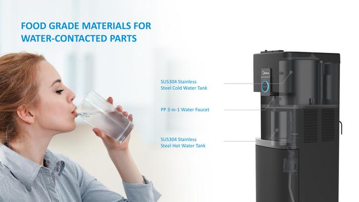 Midea Dispenser Galon Bawah YL2036BUV Compressor Cooling