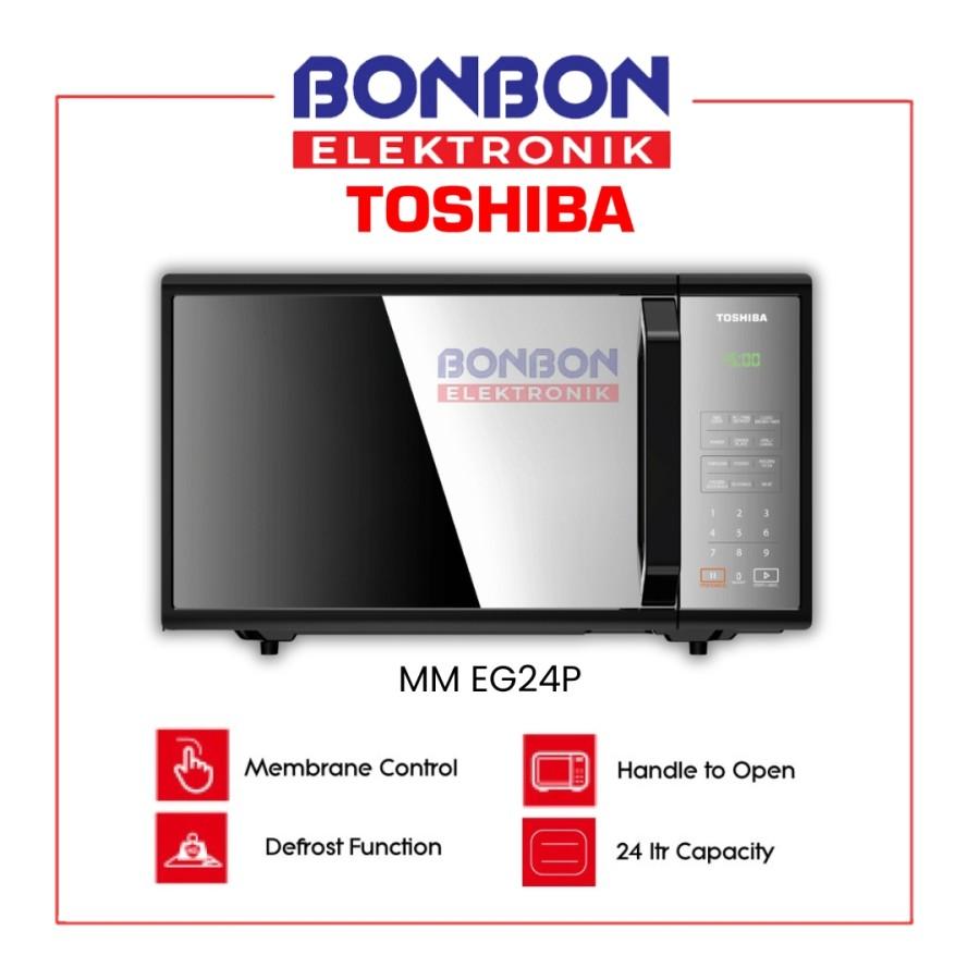 Toshiba Oven Microwave Grill MM-EG24P(BM) Kapasitas 24 Liter