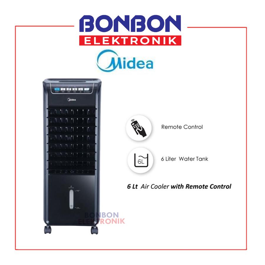 Midea Air Cooler AC-100A / AC 100 A / AC100 6L - Hitam