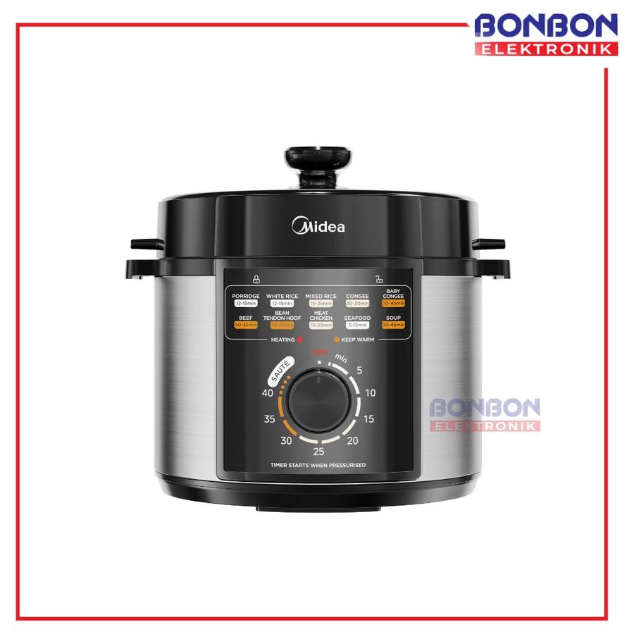 Midea Electrical Pressure Cooker 5L MPM50010AMG / MPM 50010 AMG / MPM-50010AMG - 11 in 1 - 6 Layer Inner Pot 5 Liter