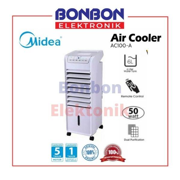Midea Air Cooler AC-100A / AC 100 A / AC100 6L - Putih