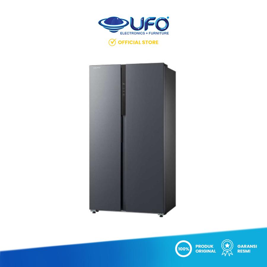 TOSHIBA KULKAS SIDE BY SIDE REFRIGERATOR GR-RS780WE-PMF(06) - 562L