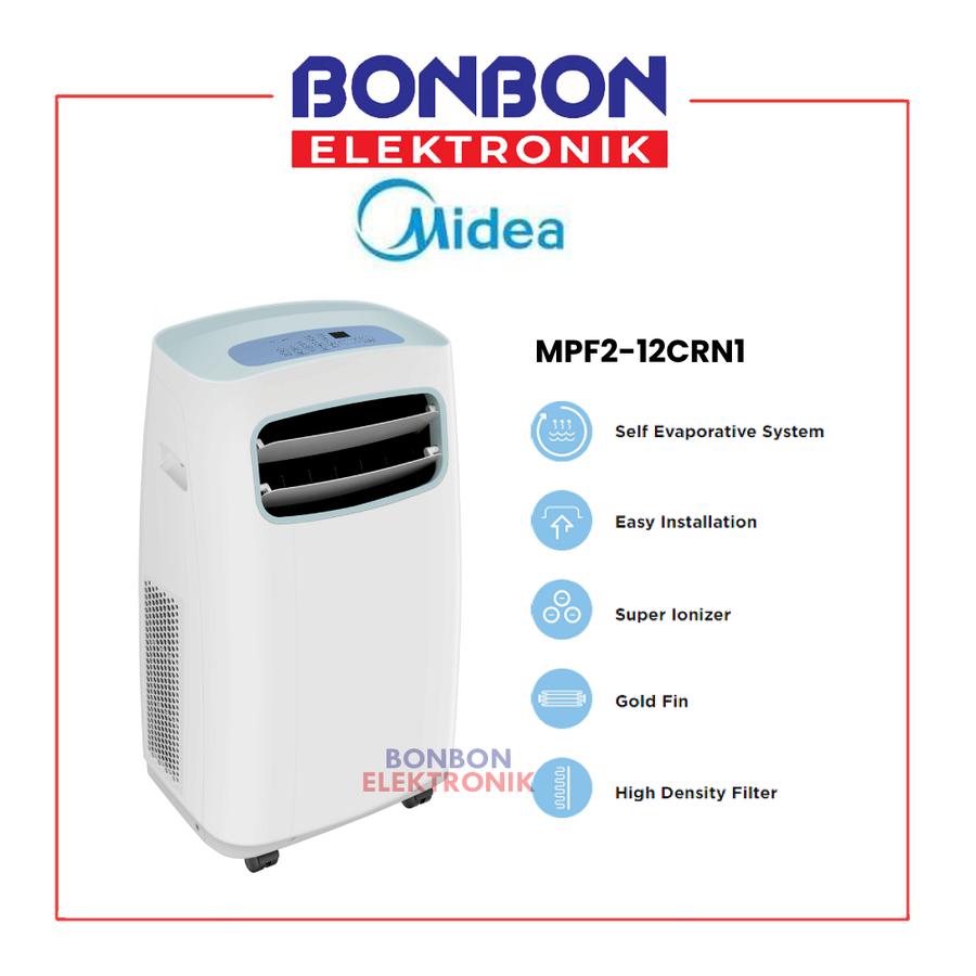 Midea AC Portable 1.5PK MPF2-12CRN1 / MPF2 12CRN1 Gold Fin Ionizer