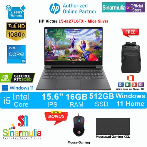 HP Victus Gaming 15-fa2716TX i5-13420H RTX3050 512GB SSD 16GB Win11