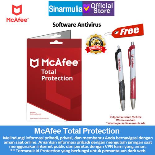 Software Antivirus McAfee Total Protectio