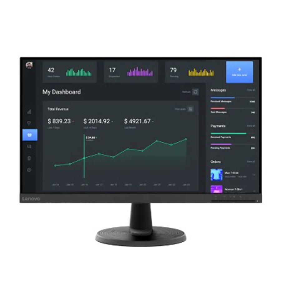 Monitor Lenovo LED D24-40 23.8" VA 75Hz Low Blue Light