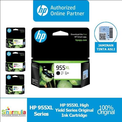 HP 955XL series Black, cyan, magenta, yellow 