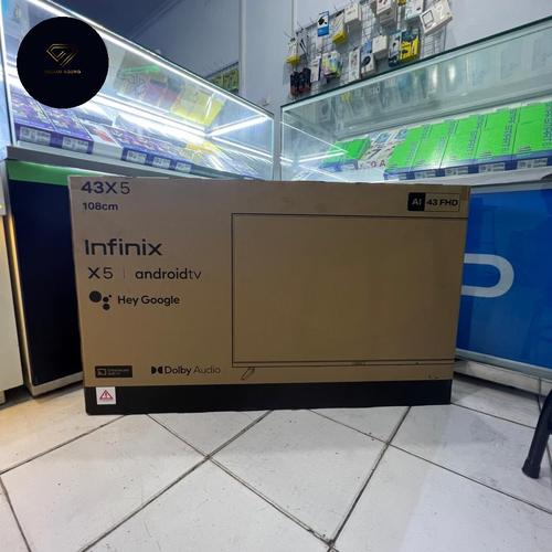 Infinix Smart tv 43X5 - 43"FHD display - Android TV - Digital Dolby Audio-Ultra Slim Body
