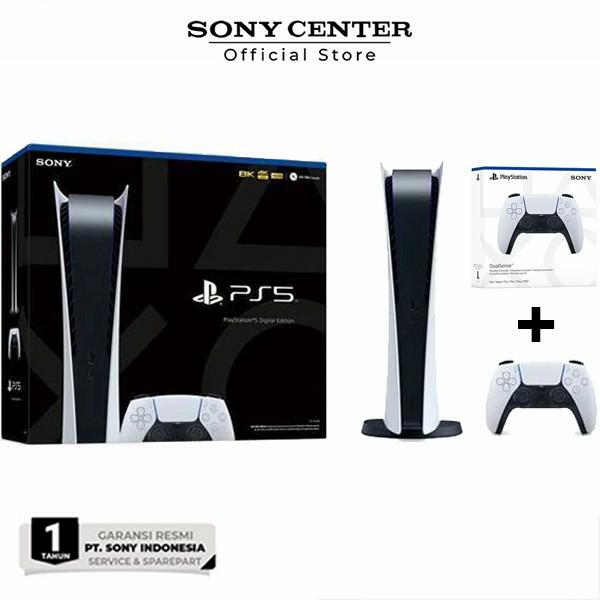 PS5 console bundle digital edition extra dualsense +media remote