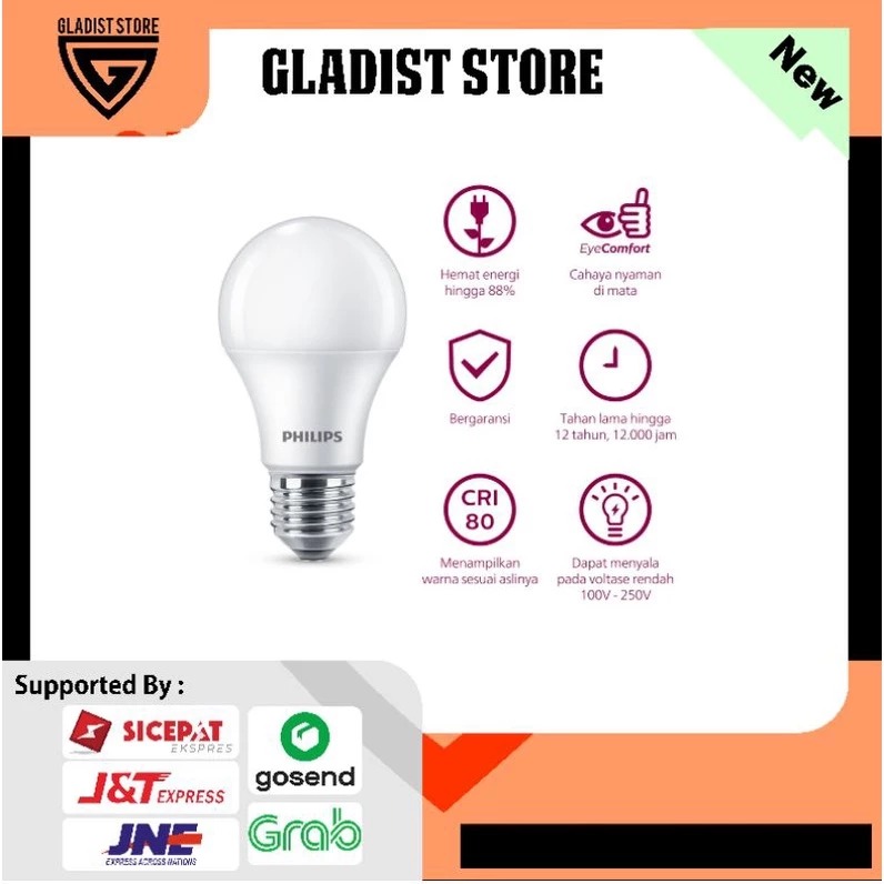 Philips RadiantLine Multipack LEDBulb 7W 6500K