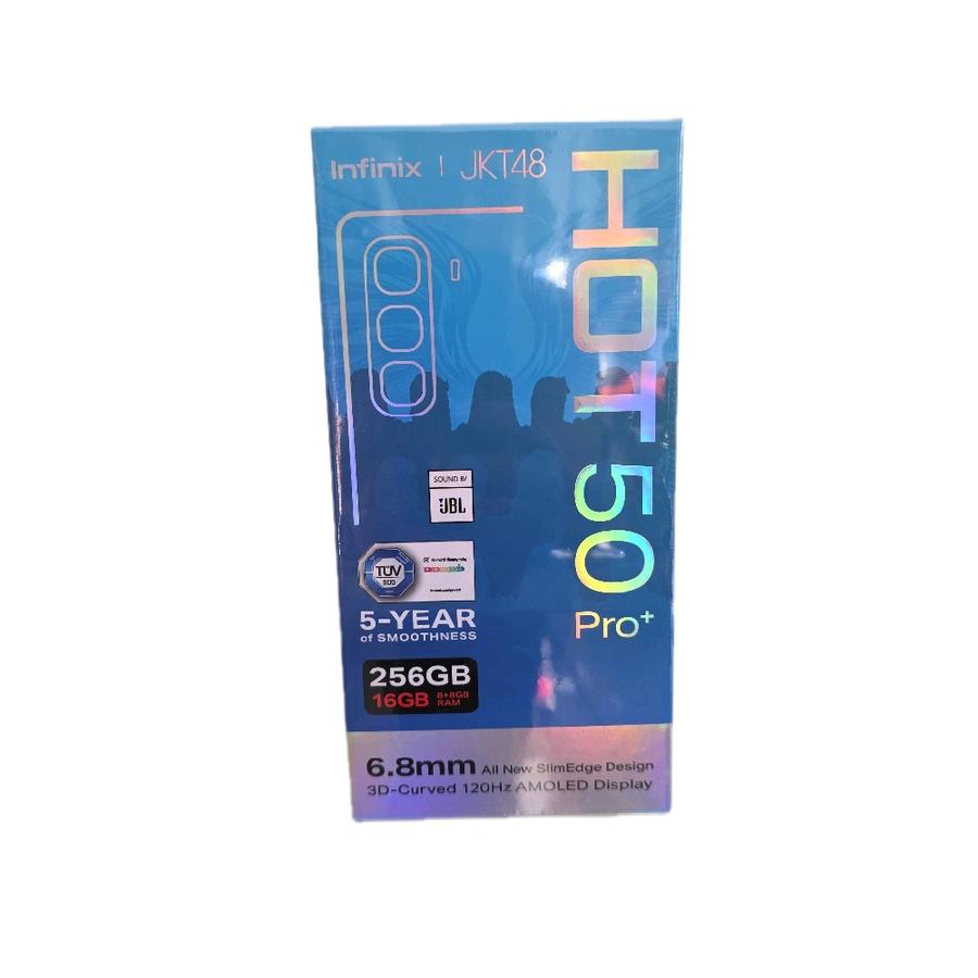 Infinix Hot 50 pro+ 8/256 garansi resmi 6,8mm all new slimedge