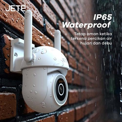JETE CTO1 CCTV Outdoor FHD 4MP IP65 Pan & Tilt IP Camera Night Vision