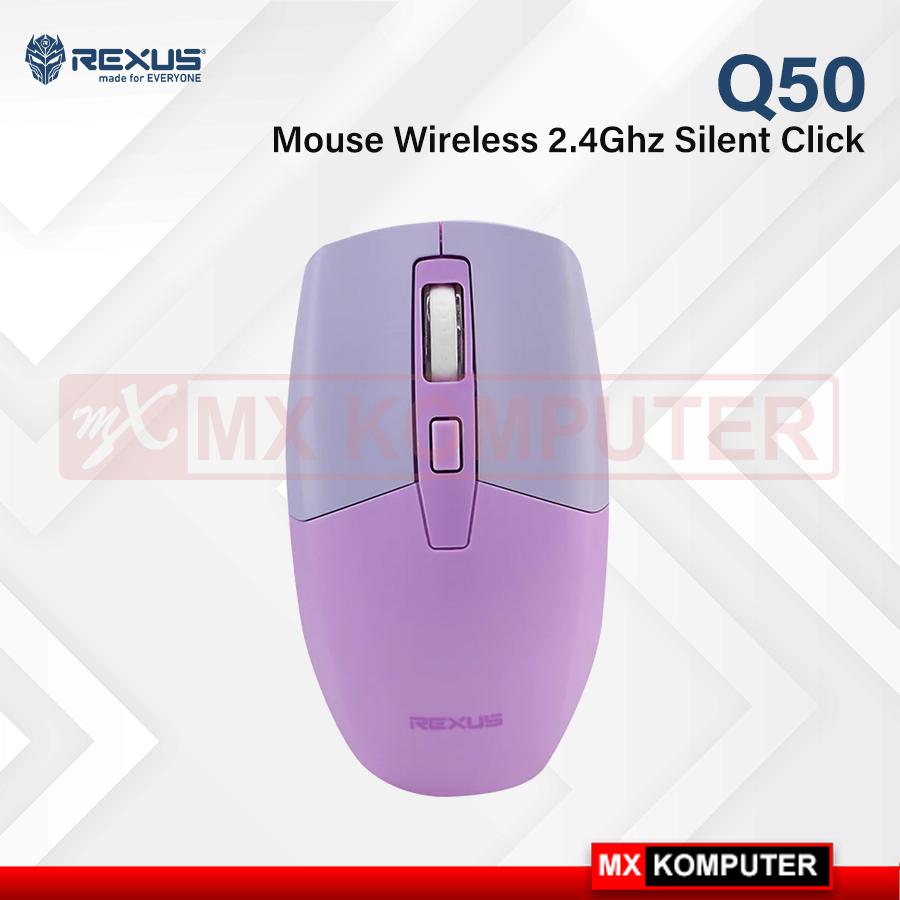 Mouse Rexus Q50 Mouse 2.4Ghz Wireless Office Silent Click 