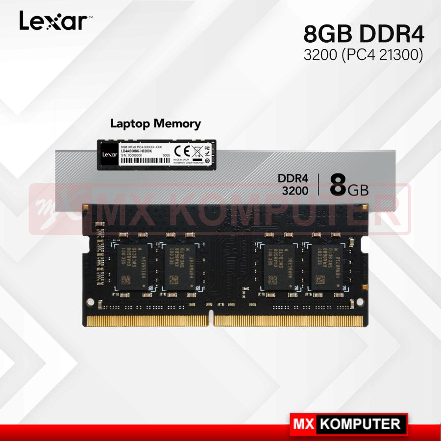 RAM Lexar DDR4 8GB 3200 Mhz Sodimm Laptop