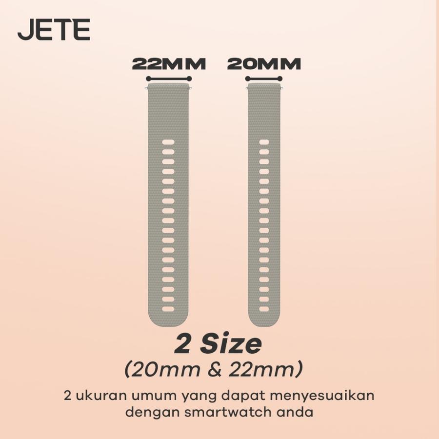JETE 02 Strap Silicone Band Quick Realese 20mm & 22mm