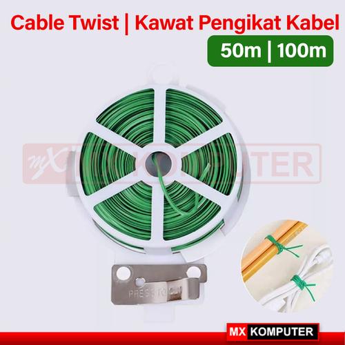 Kabel Twist Tie Kawat Pengikat Kabel Cable Twister