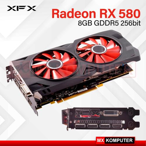 VGA XFX Radeon RX 580 RX580 8GB GDDR5 GTS