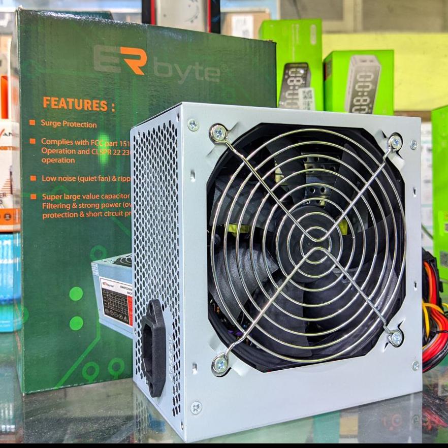 ERSYS PSU 500W Power Supply Desktop 500 Watt 500WATT Power Supplai PC - ERbyte
