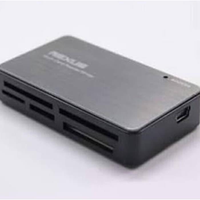 Card Reader Rexus RX-208 Aluminium 6 Slot - USB 2.0