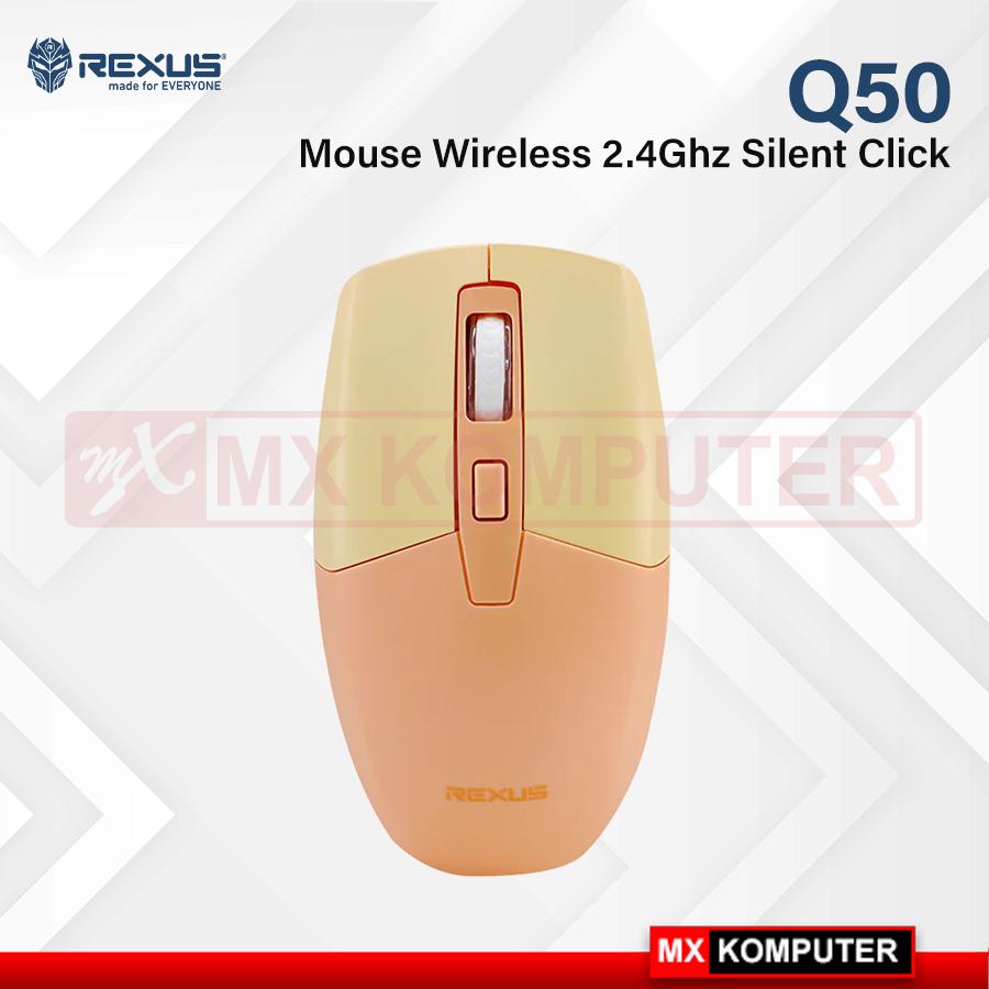 Mouse Rexus Q50 Mouse 2.4Ghz Wireless Office Silent Click 