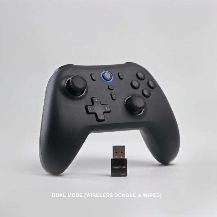 Rexus Asta GX150 Gaming Joystick Gamepad Controller With Hall Effect Dual Mode Wireless