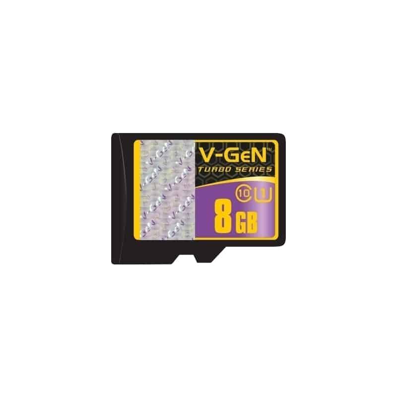Memori Micro SD V-Gen Memory Card 8GB Class 10 Turbo VGEN Original MMC