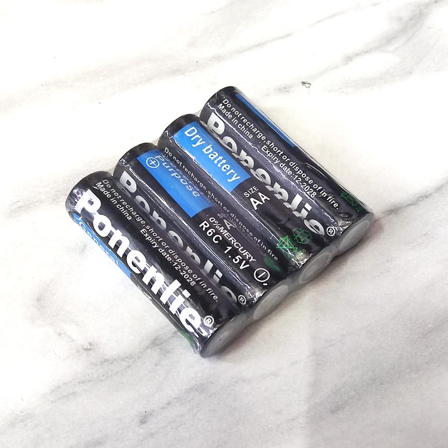 Baterai AA / AAA A2 / A3 Teknox Penonsing Isi 4 Pcs Baterai