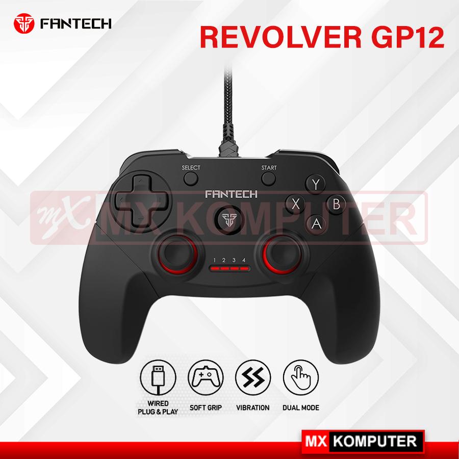 FANTECH REVOLVER GP12 GAMING CONTROLLER GAMEPAD JOYSTICK USB