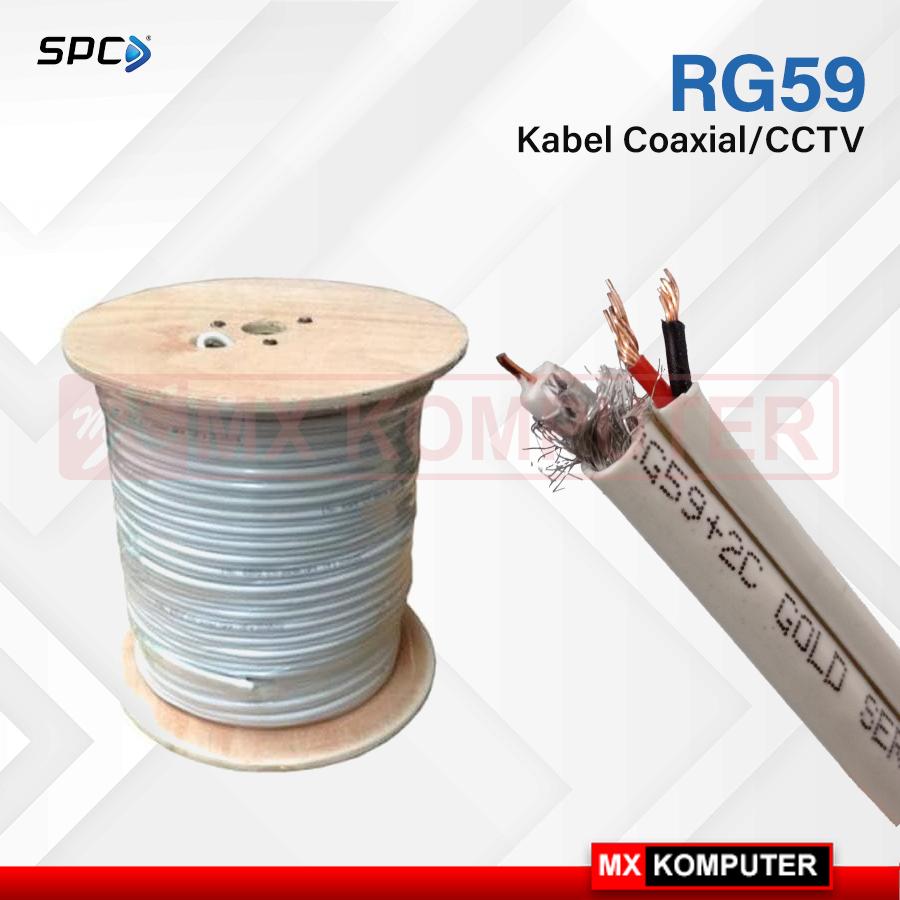 Kabel CCTV SPC RG59 Eceran 1 meter