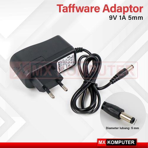 Taffware Power Supply Adaptor EU 9V 1A 5mm