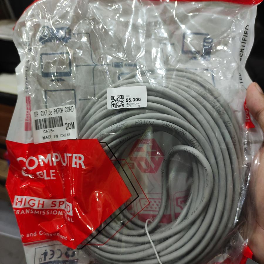 Kabel LAN 20M Cat5E 20Meter / UTP Cable 20 Meter
