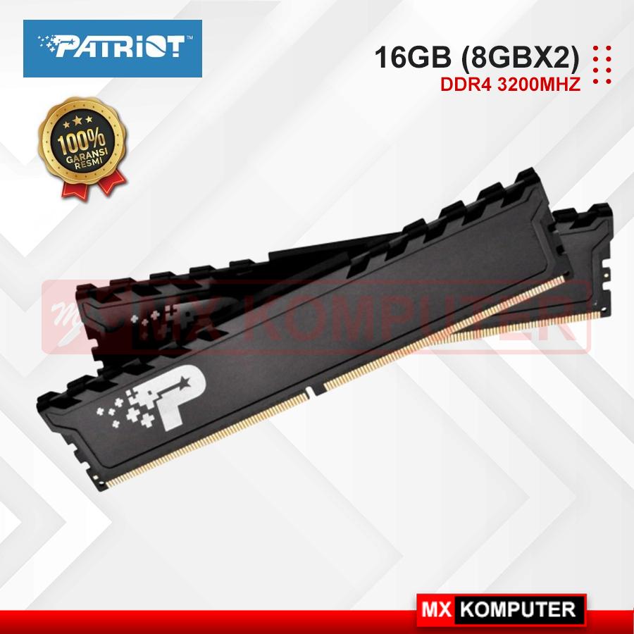 Patriot Signature Premium DDR4 16GB Kit (2x8GB) 3200MHz
