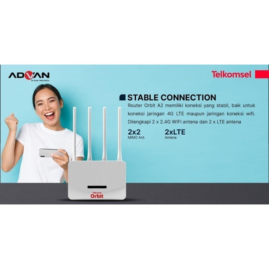 Telkomsel Orbit Star A2 Modem 4G LTE WiFi High Speed