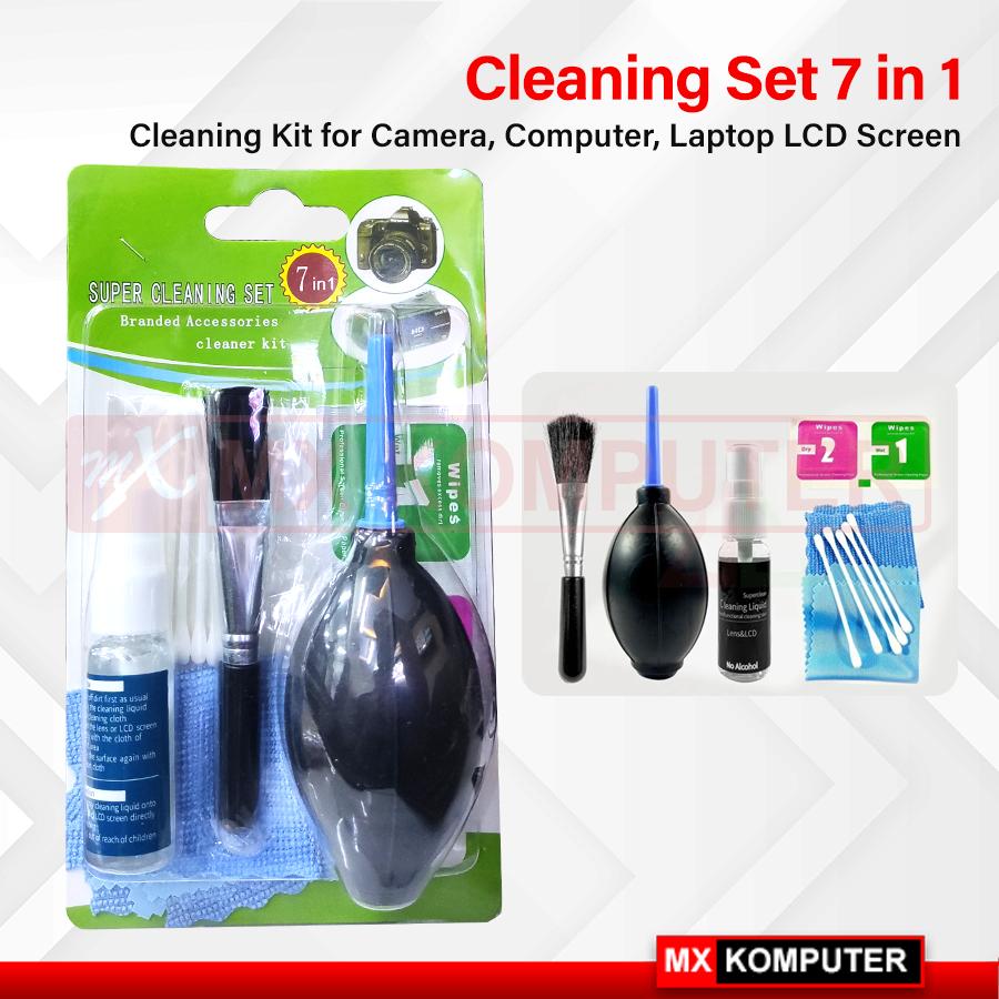 Cleaning Kit 7 in 1 Pembersih LCD LED Monitor Kamera Laptop Cleaning Cleaner Kit