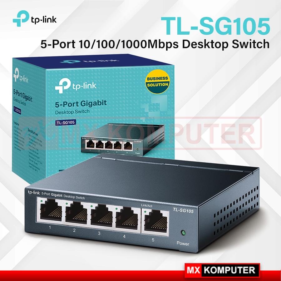 TP-LINK TL-SG105 TPLINK 5-Port/5 Port Gigabit Desktop Switch TL SG105