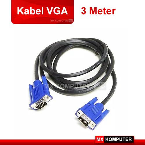 KABEL VGA 3M HIGH QUALITY GOLD PLATED - Kabel VGA 3 Meter Gold Plated
