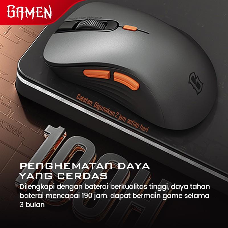GAMEN Wireless Gaming Mouse GM200W 2.4GHz Ergonomic Design