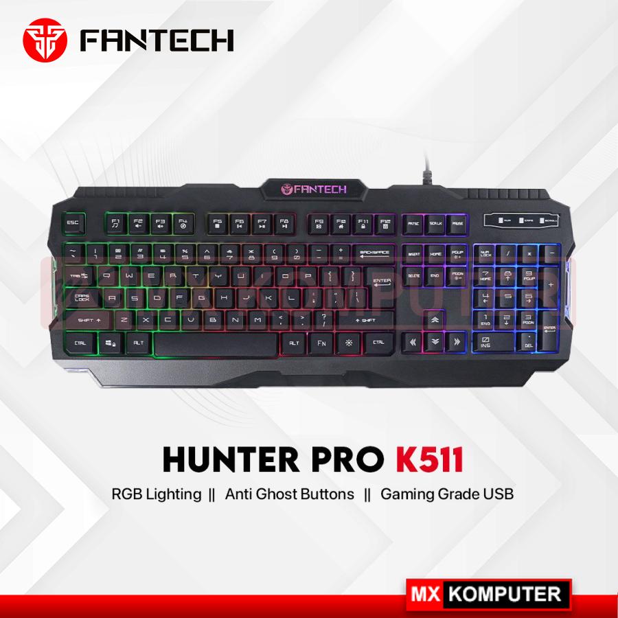 Fantech Hunter Pro K511 Backlit Pro Gaming Keyboard