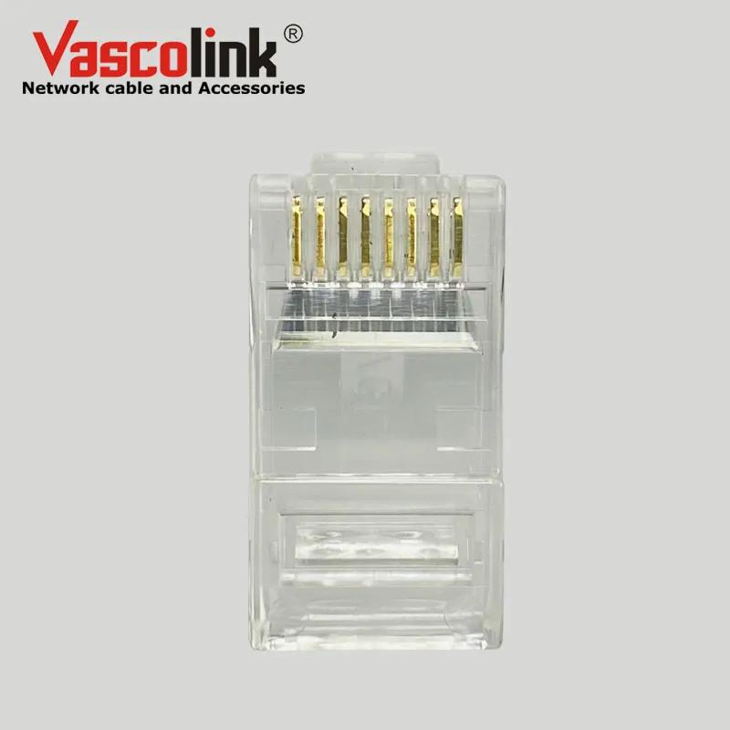 Konektor RJ45 Cat 6 Vascolink UTP Cat6 EZ Anti Gagal Lite Satuan