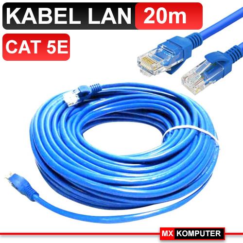 Kabel LAN 20M Cat5E 20Meter / UTP Cable 20 Meter