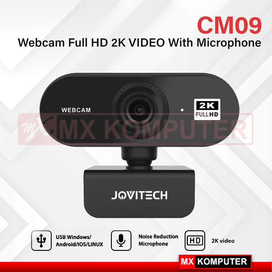 Webcam Jovitech CM09 Full HD 2K VIDEO With Microphone