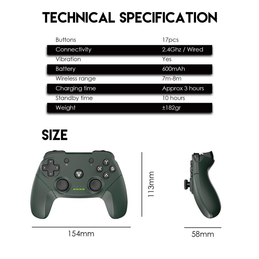 Fantech REVOLVER WGP12 Wireless Gamepad