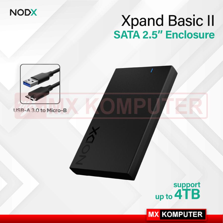 NODX Xpand Basic SATA 2.5" HDD/SSD Casing Enclosure - BASIC II