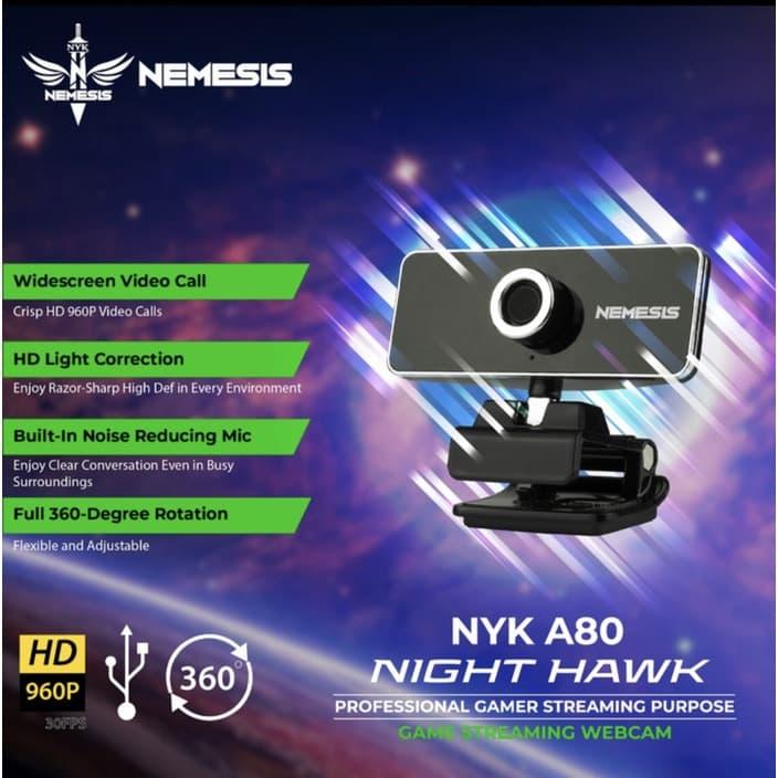 Webcam Nemesis A80 Night Hawk HD 960p