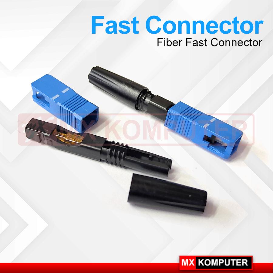 Fastconnector UPC Quick Cold Connector Fiber Optic Fast Connector Model Biasa Ecer 1pcs