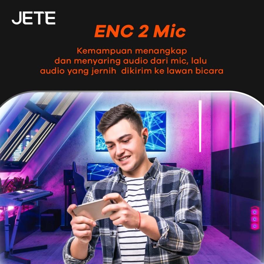 TWS JETE CEG1 Gaming Low Latency 45m/s with LED Light | Headset Gaming | TWS Gaming