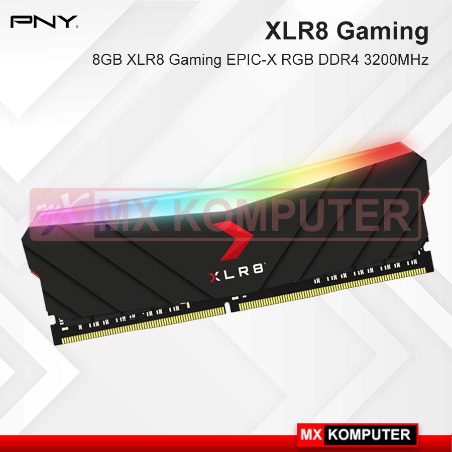 PNY DDR4 XLR8 RGB 8GB (1x8GB) 3200Mhz