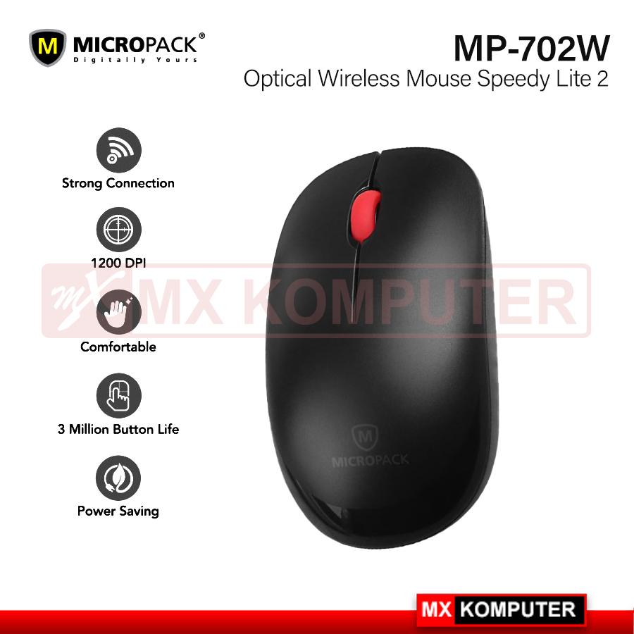 PROMO Micropack Optical Wireless Mouse Speedy Lite 2 (MP-702W)