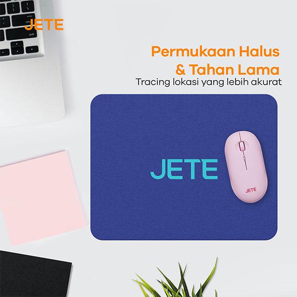 JETE Mousepad 02 Universal 21cm x 26cm untuk Gaming | Kantor Anti Slip